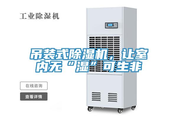 吊裝式除濕機(jī)，讓室內(nèi)無“濕”可生非