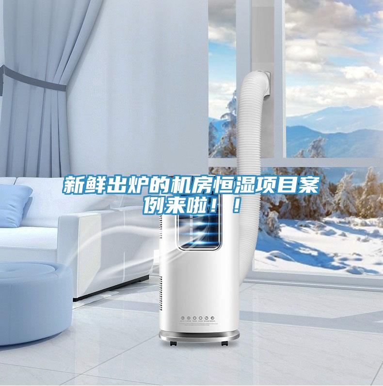 新鮮出爐的機(jī)房恒濕項目案例來啦??！