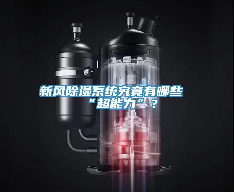 新風(fēng)除濕系統(tǒng)究竟有哪些“超能力”？