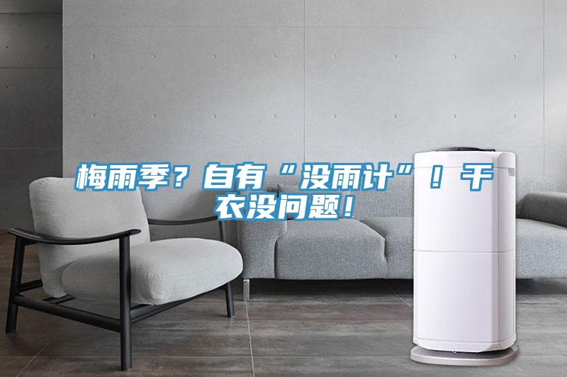 梅雨季？自有“沒雨計(jì)”！干衣沒問題！