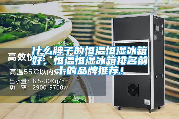 什么牌子的恒溫恒濕冰箱好,恒溫恒濕冰箱排名前十的品牌推薦!