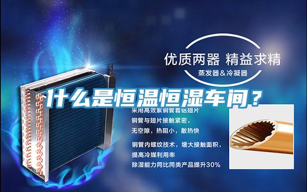 什么是恒溫恒濕車間?