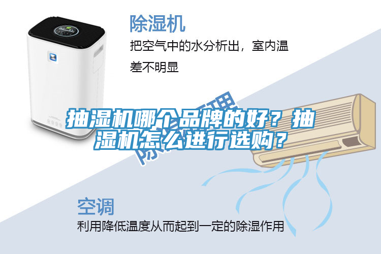 抽濕機哪個品牌的好？抽濕機怎么進行選購？