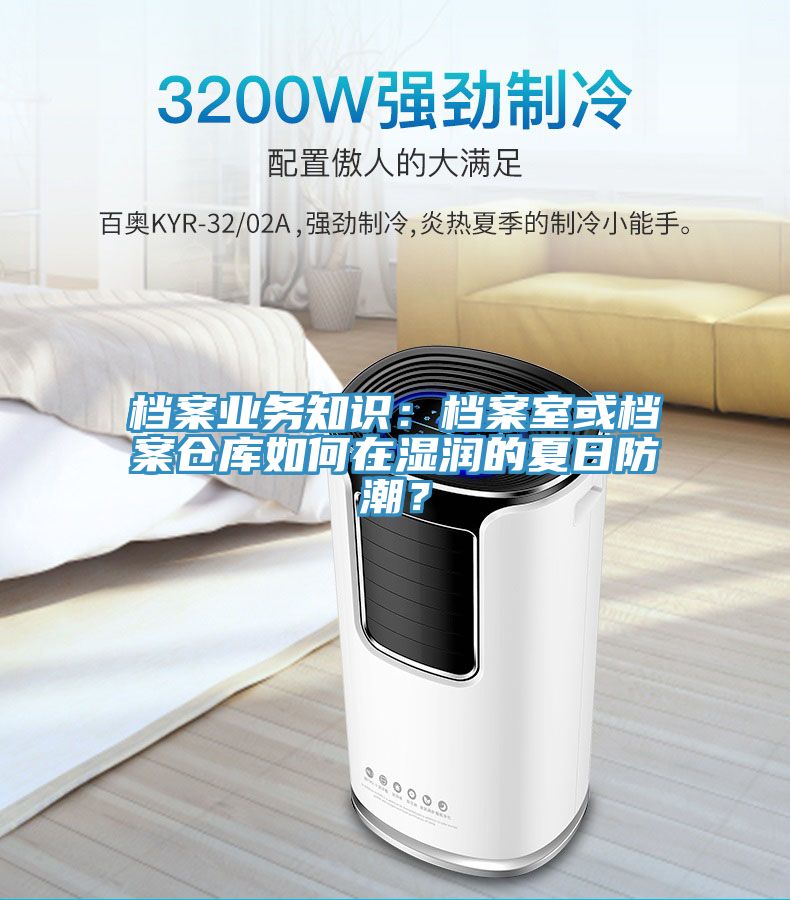 檔案業(yè)務(wù)知識(shí)：檔案室或檔案?jìng)}庫如何在濕潤的夏日防潮？