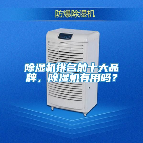除濕機排名前十大品牌，除濕機有用嗎？