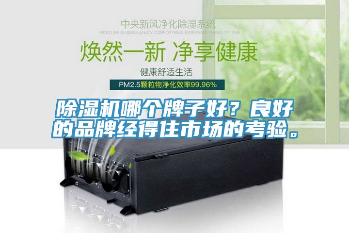 除濕機哪個牌子好?良好的品牌經得住市場的考驗。