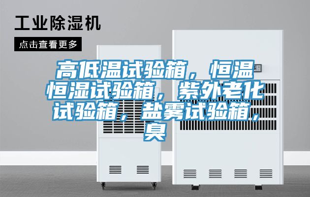 高低溫試驗箱,恒溫恒濕試驗箱,紫外老化試驗箱,鹽霧試驗箱,臭