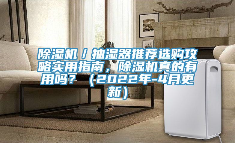 除濕機/抽濕器推薦選購攻略實用指南,除濕機真的有用嗎?(2022年-4月更新)
